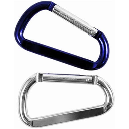 Unique Accessories 17562 Carabineer Over sized Key Ring, 2PK 126778